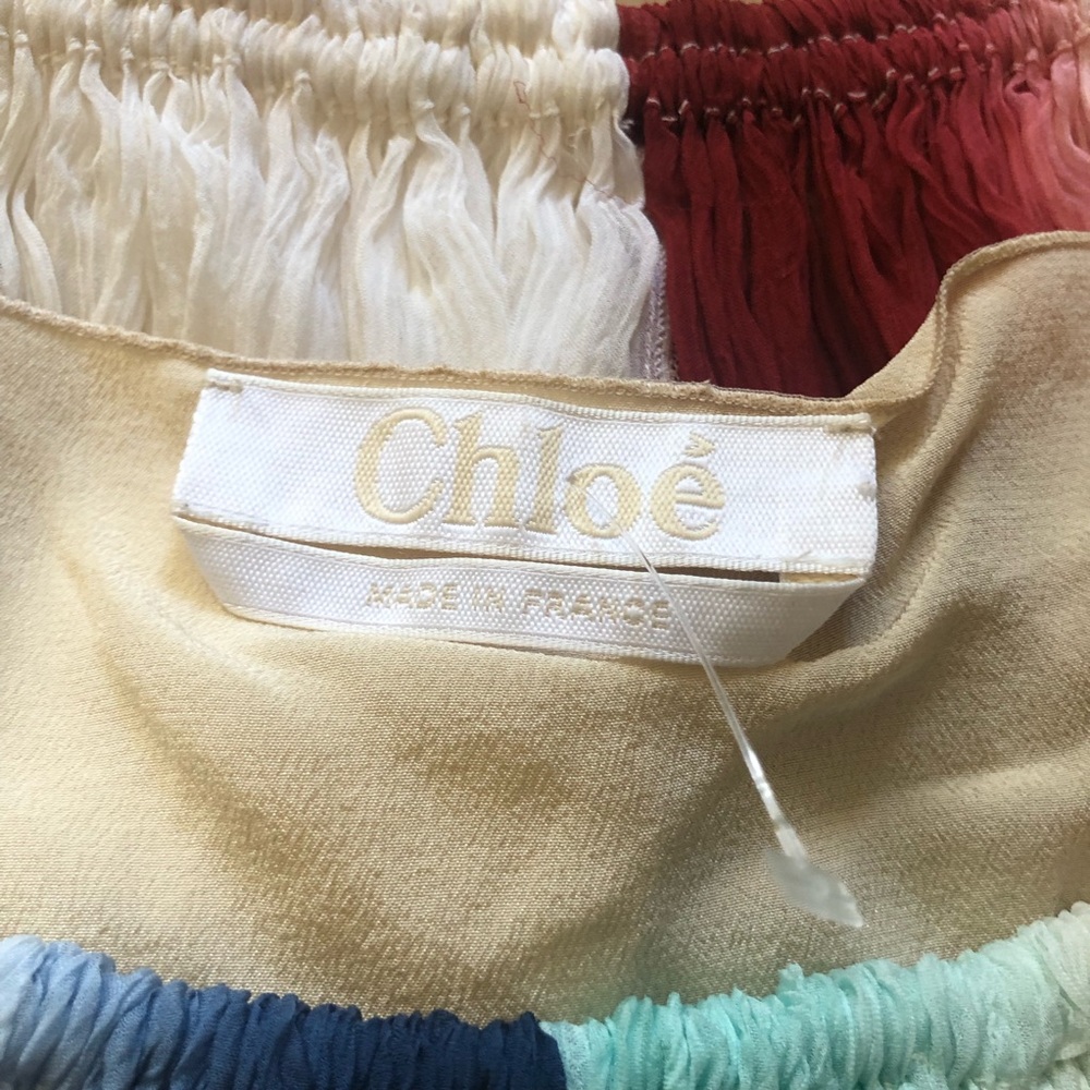 Chloe 2016 Runway chiffon silk ombré top 40 - Picture 5 of 9